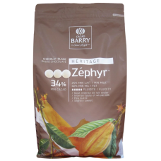 Білий шоколад Зефір  34% Cacao barry Zephyr 34% 5 кг. оригінальне пакування