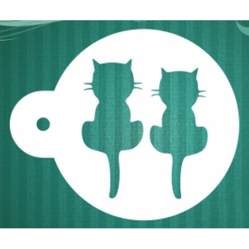 Трафарет  Коти