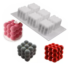 СИЛІКОНОВА ФОРМА ДЛЯ ЄВРОТОРТА “MAGIC CUBE BUBBLE“