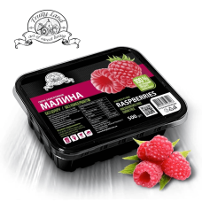 Малина пюре FruityLand заморожене без цукру, 500 г