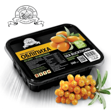 Обліпиха пюре FruityLand заморожене без цукру, 500 г